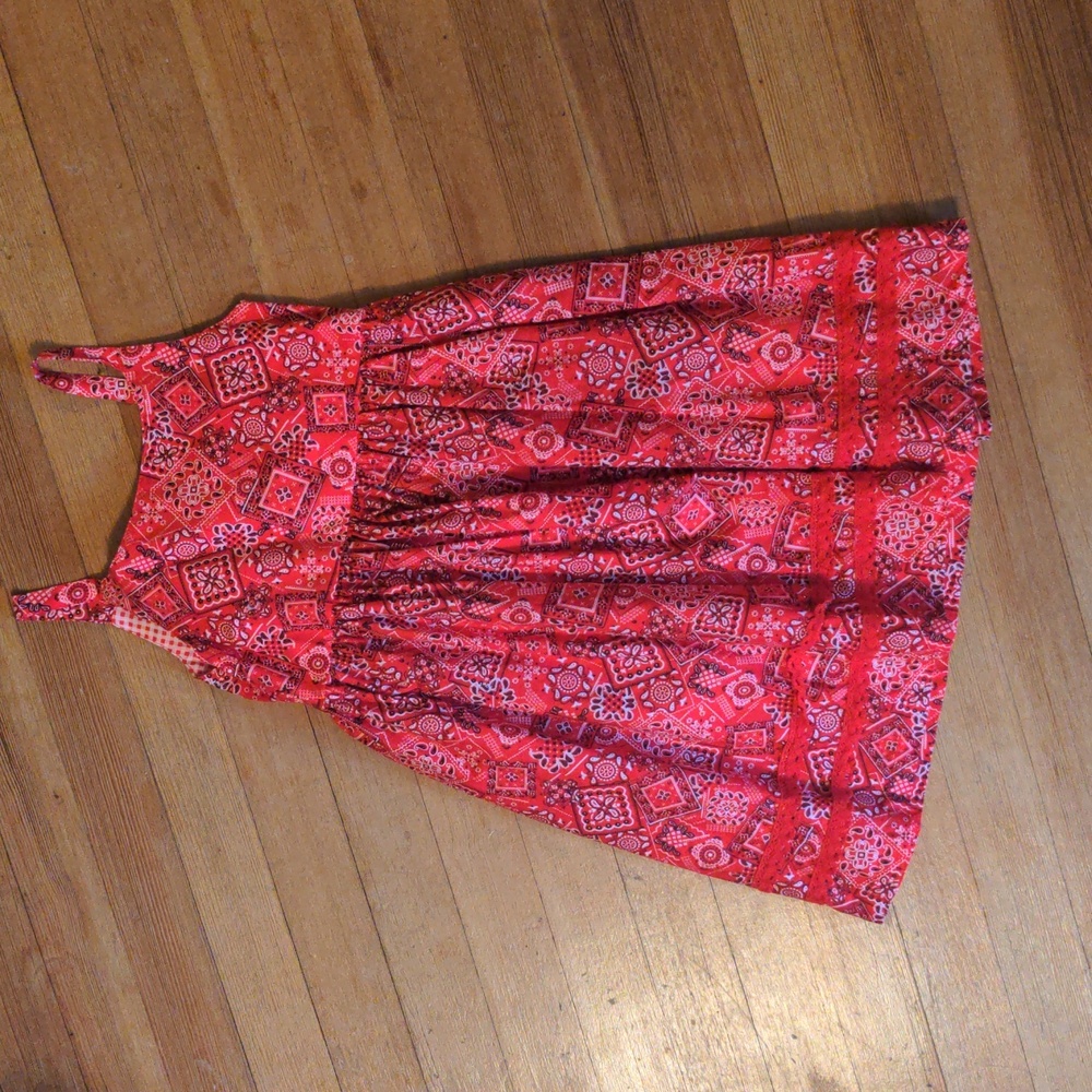 Blueberries boulevard bandana dress